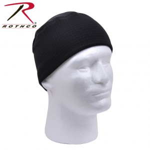 Шапка GRID FLEECE WATCH CAP BLACK (ROTHCO)